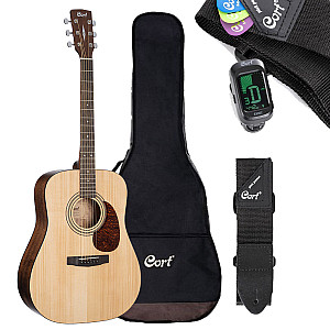 Cort Earth Pack OP Acoustic Guitar Set with BAG